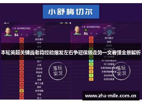 本轮英超关键战老将经验爆发左右争冠保级走势一文看懂全景解析 本轮英超关键战老将经验爆发左右争冠保级走势一文看懂全景解析